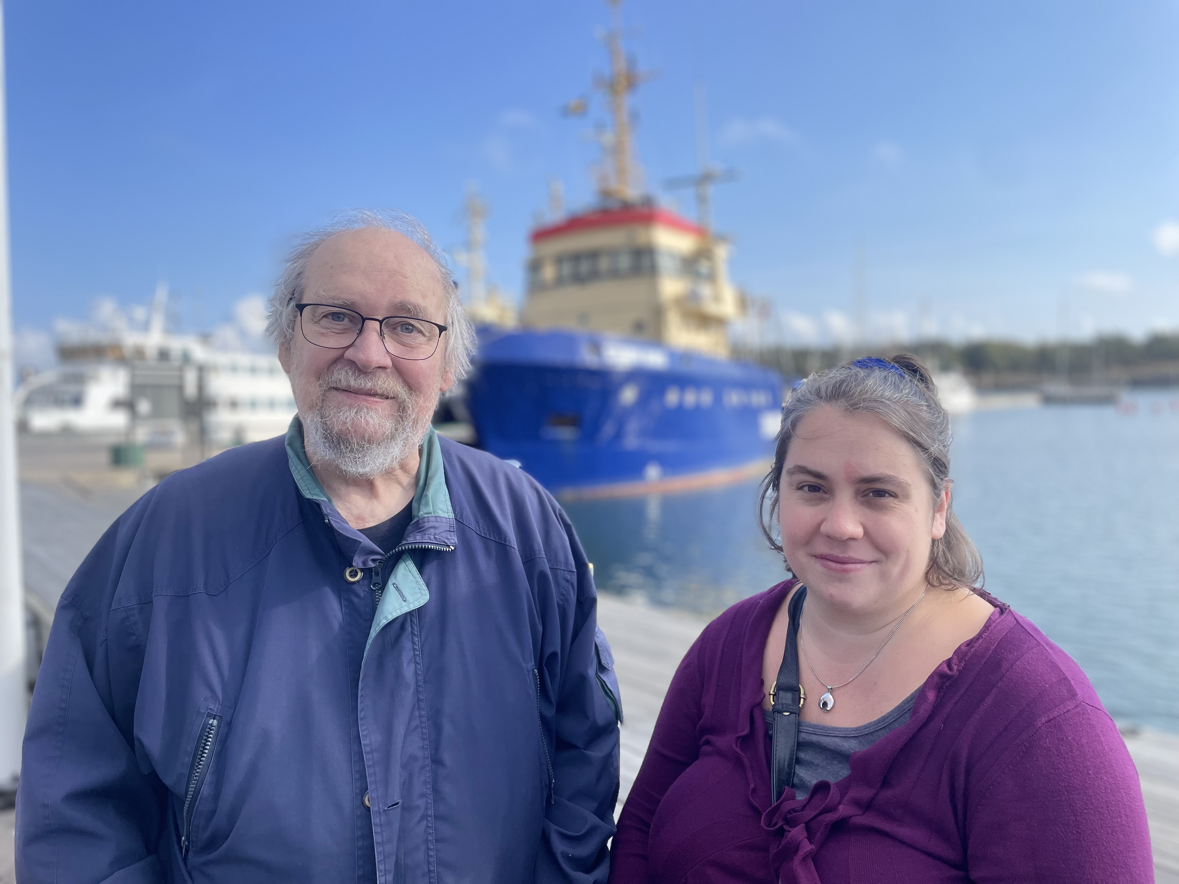 Lars Eriksson och Klara Marklund